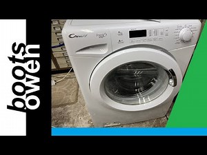 Street find: Candy Grand O Vita washing machine: test wash 14 mins (rapido)