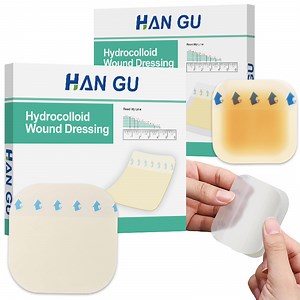 [Hot Item] Ultra-Thin Highly Absorbent Sterile Hydrocolloid Wound Dressings for Exudate