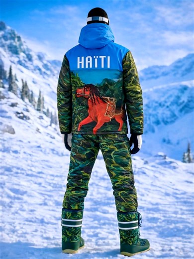 Steevenson Savard, premier skieur haïtien aux JO d'hiver