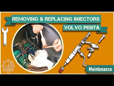 Injector Removal and Replacement on Volvo Penta TMD 22, Perkins Prima Marine Diesel Engine