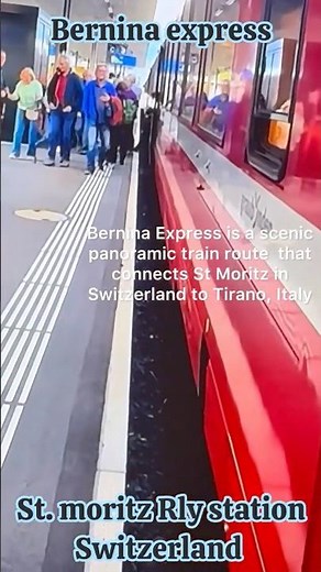 Switzerland’s Bernina Express Journey | Natur’s Most Beautiful Train Route •