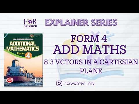 Add Maths Form 4 - Topic 8.3 Vectors in a Cartesian Plane