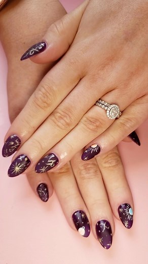 26 reactions | Ready to rock the galaxy with these stunning purple...