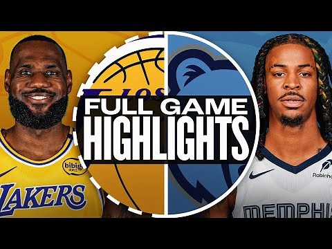 LAKERS at GRIZZLIES | FULL GAME HIGHLIGHTS | March 29, 2025