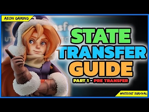 📕 A Beginner's Guide, on How to Do a State Transfer 💡 in Whiteout Survival - Pre-Transfer | Part 1