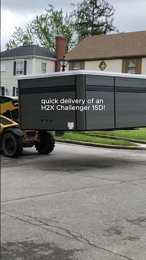 Another day, another swim spa delivery 💪 #masterspas #swimspa #homeimprovement #backyard