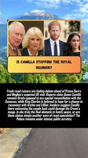 Camilla Blocks Harry's Return? #princewilliam #queenelizabeth #catherineelizabeth #princeofwales