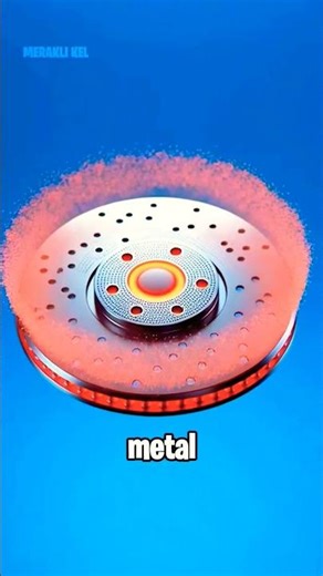 What is the purpose of the holes in the brake disc? 🕳️ 🚘