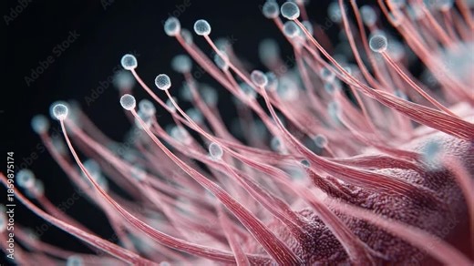 Microscopic marvels: an artistic, close-up look into intricate biological structures, revealing the beauty of minute details of the unseen.