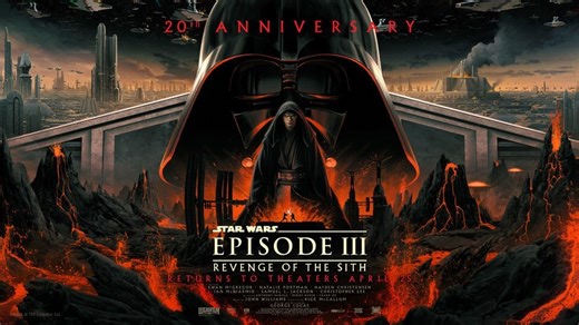 Star Wars Revenge of the Sith Returns to Cinemas
