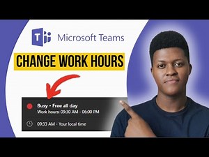 How To Change Work Hours in Microsoft Teams (2025)