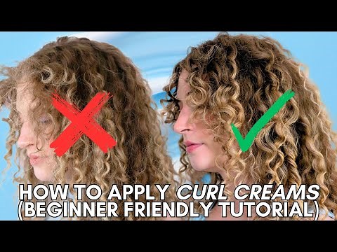 How to Apply Curl Creams + Leave-In's (Step-by-step guide) | Curly Hair for Beginners
