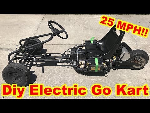 How to Build an Electric Go Kart at Home - Tutorial