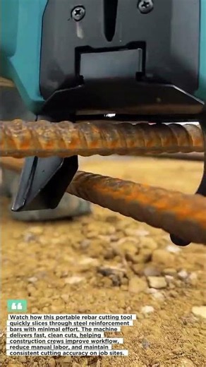 Rebar Cutting Hack That Saves Time and Labor