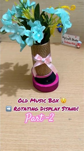 Old Music Box Magic! 😲 #diy #craft #shorts