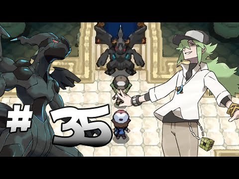 Let's Play Pokemon: Black - Part 35 - Team Plasma N