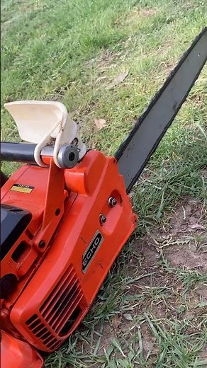 Echo CS-550 EVL chainsaw is ready to go.