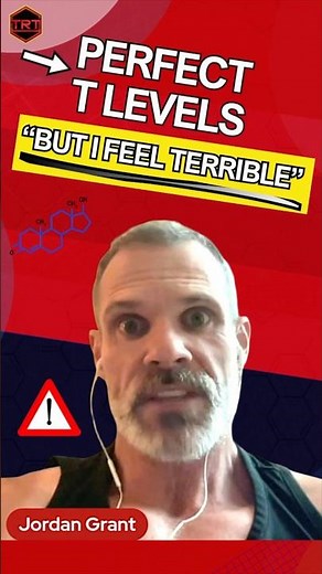 How to feel terrible with great testosterone levels