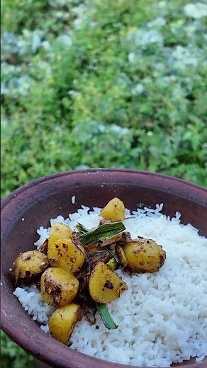 Crispy Potato Fry 😍🔥 | Easy Sri Lankan Style Potato Recipe #shorts