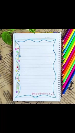 Creative Copy Work Border Designs for Your Projects