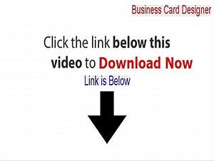 Business Card Designer Crack (Risk Free Download 2015)