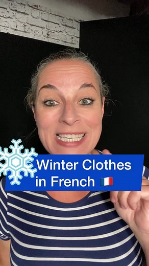 French Winter Clothes Vocabulary Challenge