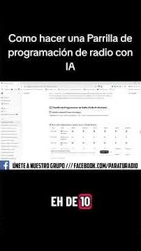 How to Create Radio Programming with AI #ai #onlineradio #radio #radioprogramming #radiodesign