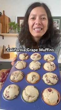 California Grape Muffins