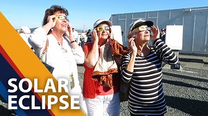 A free open house at UVic’s Observatory attracted a crowd of sky-gazers for Monday’s solar eclipse | University of Victoria