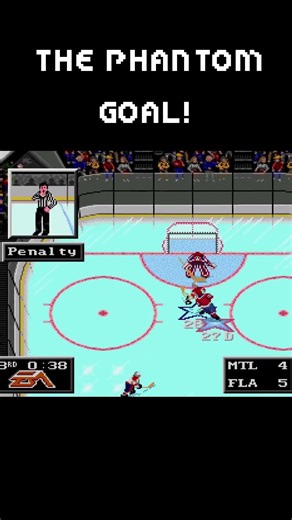 THE PHANTOM GOAL! 👻 Gord Murphy Glitch vs. Patrick Roy (NHL '94)