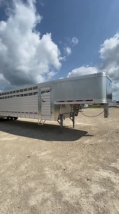 2.7K views · 31 reactions | Built for the long haul! No matter the type or size of your stock trailer, durable aluminum construction is standard.  #livestock #cattle #pigs #sheep #livestocktrailer #stocktrailer | Featherlite Trailers | Facebook