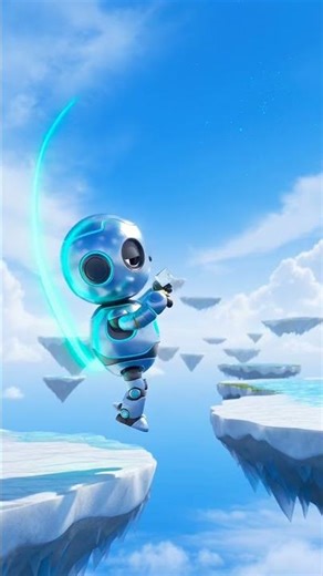 Robot Grapple Hook Swing - Perfect Loop Animation