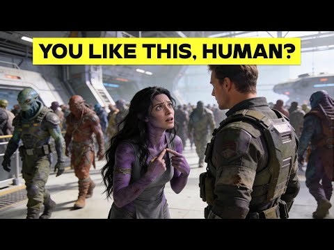 No One Looked Twice at the ‘Unattractive’ Alien Girl—Except One Human Soldier