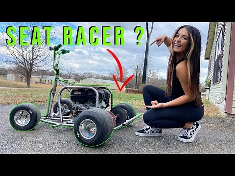 Build & Test Drive a Seat Racer? Bar Stool Cart? 😅