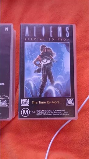 alien and aliens: special edition both 1992 vhs releases #shortsfeed#retro