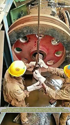 Maintaining a Massive Industrial Flywheel.