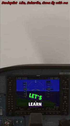 Flight Simulator: Mastering GPS Navigation & Waypoints #shorts