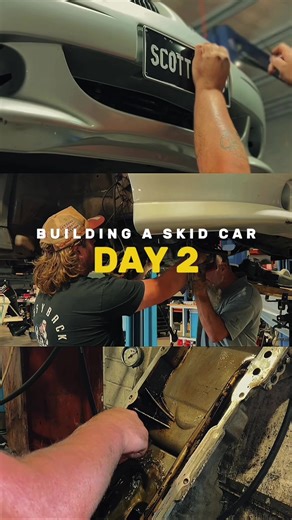 Episode 1: VX Commodore skid build 🔧 Starting with a stock car… let’s see where it ends up. Follow the journey. 👀 #commodore #skidcar #buildseries #scottballs