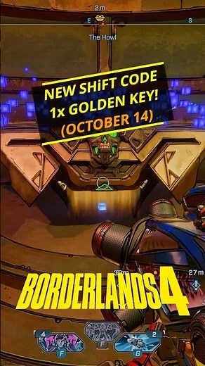 NEW Shift Code (October 14) for Borderlands 4