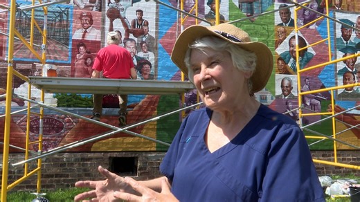 Mural honoring Hotel Thelma and Black History set to debut on May 2nd