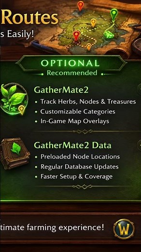 Eversong Woods Herb & Ore Farming Route – Easy Gold Farm WoW #WorldOfWarcraft #WoWGold #WoWFarming
