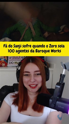 Being a Sanji fan next to Zoro is painful #onepiecereact #onepiece