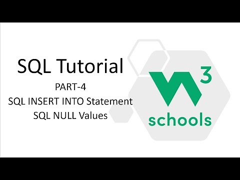 SQL INSERT INTO Explained | Insert Data and NULL Values in SQL