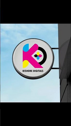How To Make Logo Design In Illustrator #logo #kd logo #logodesign #creative #shorts #illustrator