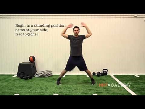 HIIT Exercises: How to do Jumping Jacks