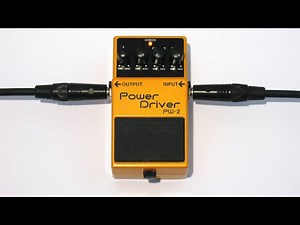 BOSS PW-2 Power Driver Demo