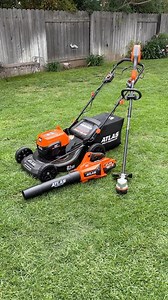 ATLAS outdoor power tools are designed to take landscaping professionals and homeowners to the next level. Get the performance of gas with all the benefits of battery powered brushless technology. #HarborFreight #ATLAStools #landscaping | Harbor Freight