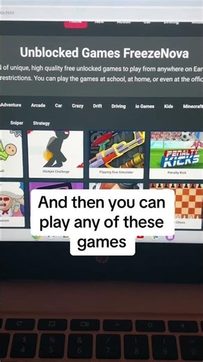 the best unblocked gaming website to play at school🔥 subscribe for more