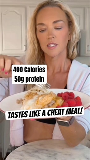Easy High Protein Breakfast That tastes unhealthy