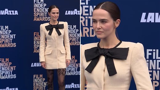 Zoey Deutch looks lovely at 2026 Independent Spirit Awards